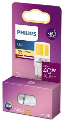 Lampadina LED Philips Capsule 40 W G9 (2 Unità)