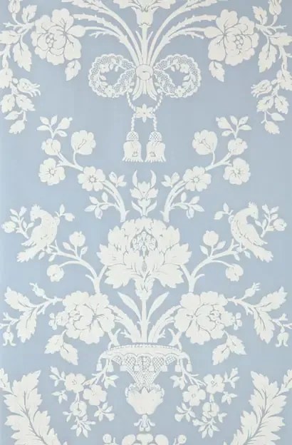 Farrow & Ball Carta da parati St Antoine - Parma Gray/ White Tie
