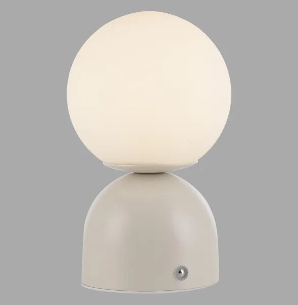 Schöner Wohnen 19218-39 - Lampada da tavolo LED dimmerabile RUDI LED/1,2W/5V grigia