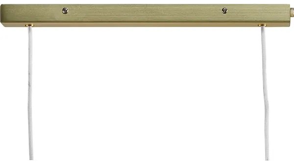 Nordlux - Lampadario a sospensione con filo CONTINA 3xG9/5W/230V ottone