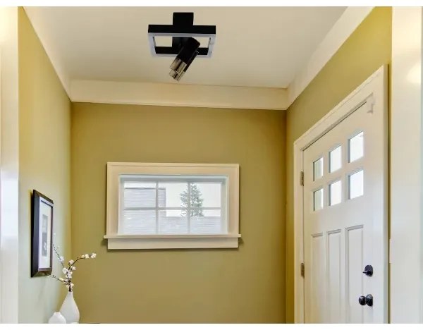 Plafoniera LED dimmerabile LED/50W/230V 3000-6500K nero + telecomando