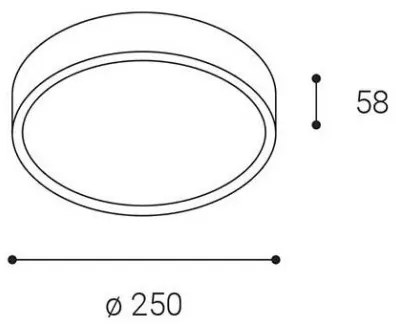 LED2 - Plafoniera LED da esterno MIRA LED/18W/230V IP65 bianca
