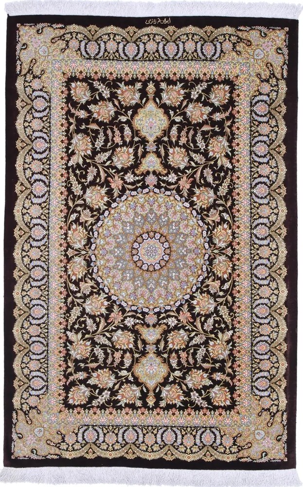 Ghom Tappeto persiano 150 x 100 (Iran) Annodato A Mano