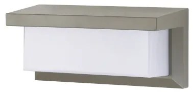 Brilagi-LED Applique da esterno con sensore BRICKY LED/12W/230V grigio IP54