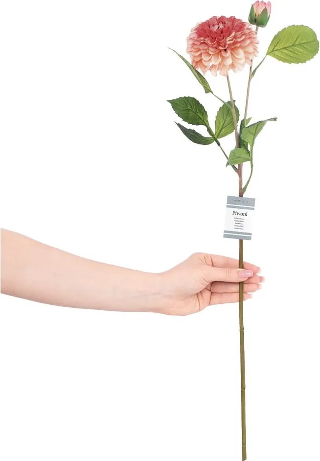 Set di fiori artificiali 10 pz (altezza totale 62 cm) Dahlia – Restilo