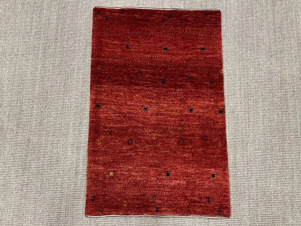 Loribaft Tappeto persiano 60 x 90 Rosso (Iran) Annodato A Mano