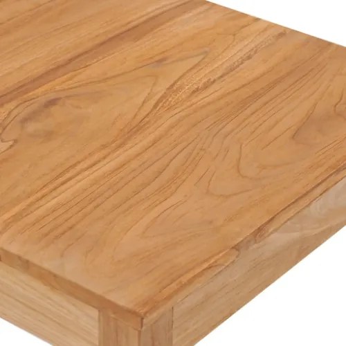 Tavolo da Bar da Giardino 60x60x105 cm Legno Massello di Teak