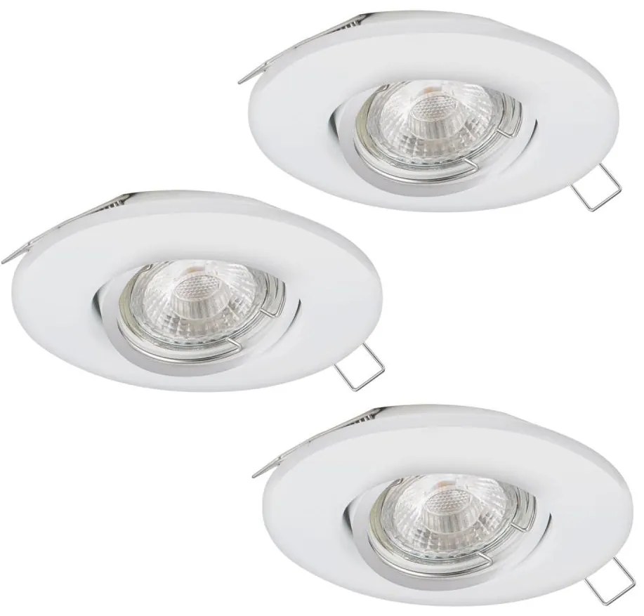 Eglo 95895 - SET 3x Lampada LED da incasso PENETO 1 1xGU10-LED/3W/230V