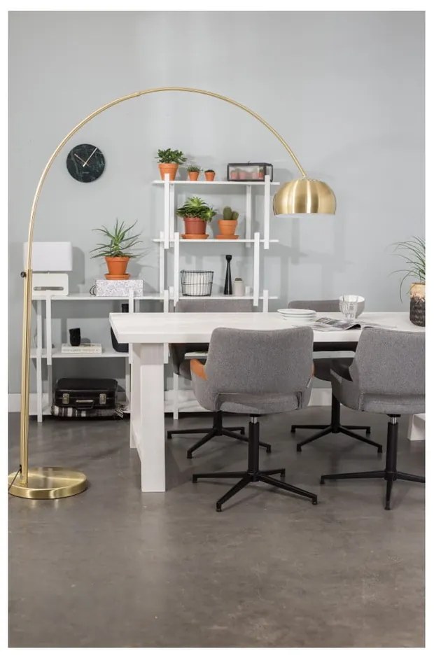 Lampada da terra in ottone Bow - Zuiver