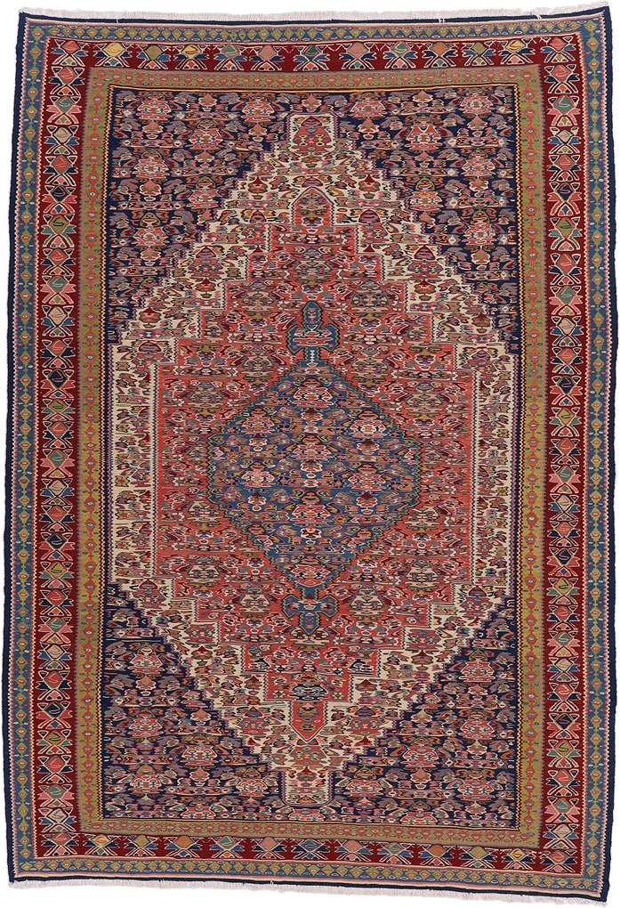 Kilim Tappeto 300 x 210 (Iran) Annodato A Mano