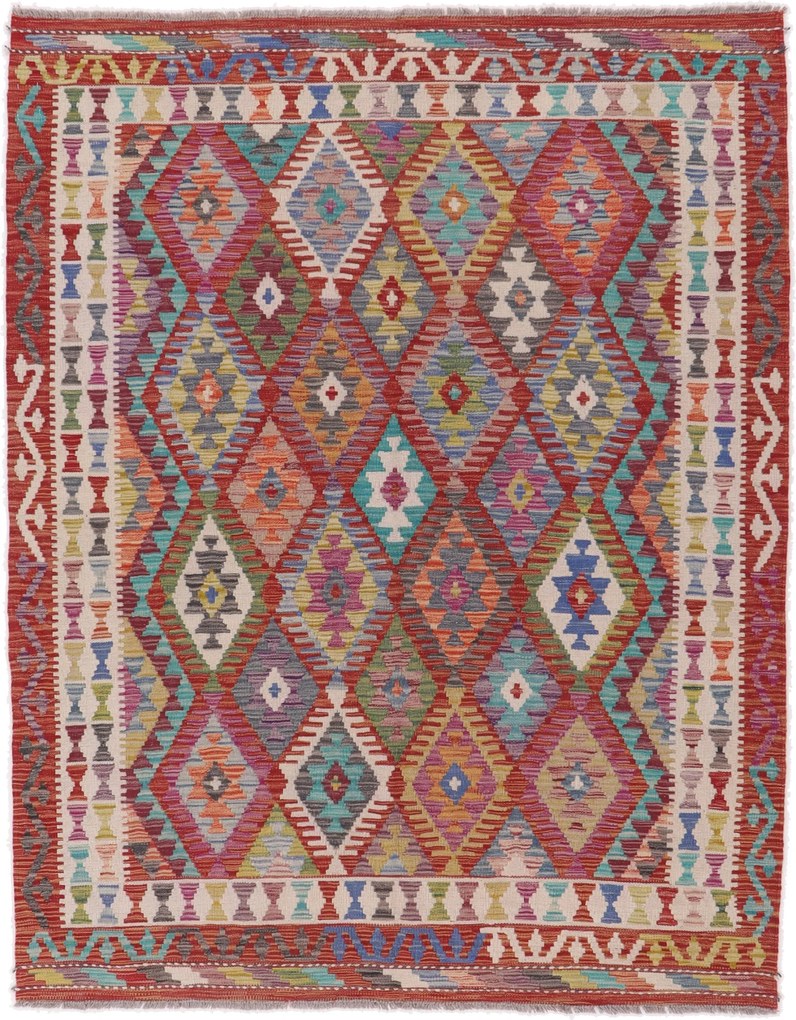 Kilim Tappeto orientale 200x160 (Afghanistan) Tessuto A Mano