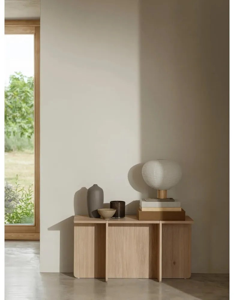 Lampada da tavolo bianca con paralume in carta (altezza totale 32 cm) Kami – Blomus