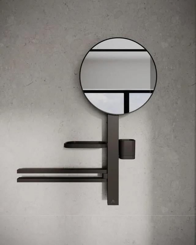 Ripiano porta salviette ALU +, L 58 cm
