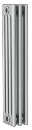 Radiatore acqua calda Comby in acciaio 4 colonne, 3 elementi, interasse 623 mm, grigio