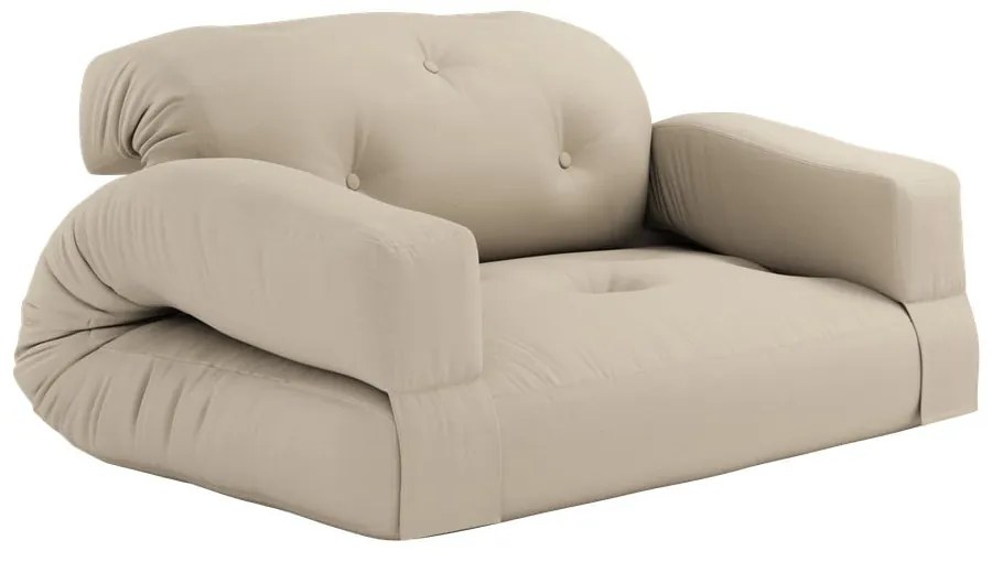 Divano letto da esterno beige Design OUT™ Beige Hippo - Karup Design