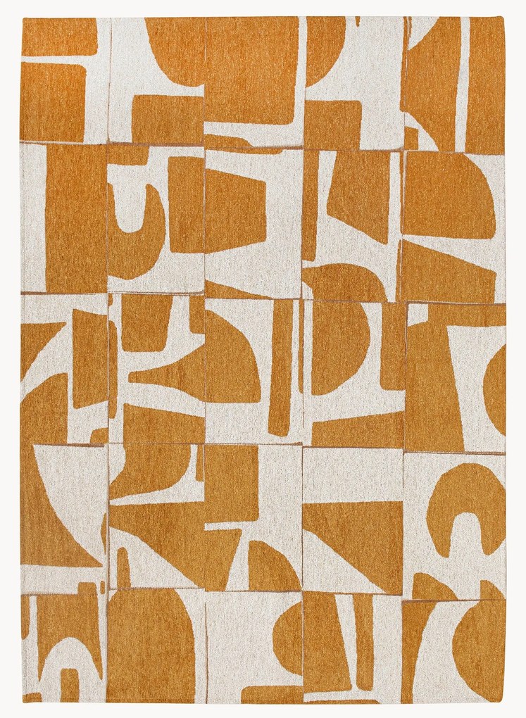 Tappeto jacquard lavabile da interno-esterno Papercut