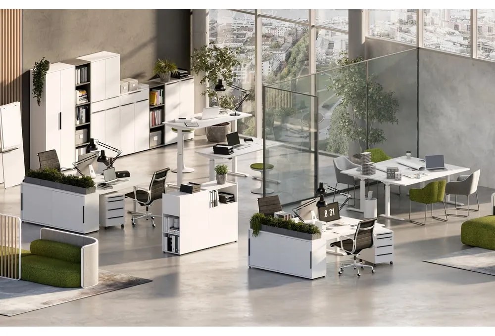 Libreria bianca 80x120 cm Mailand - Germania