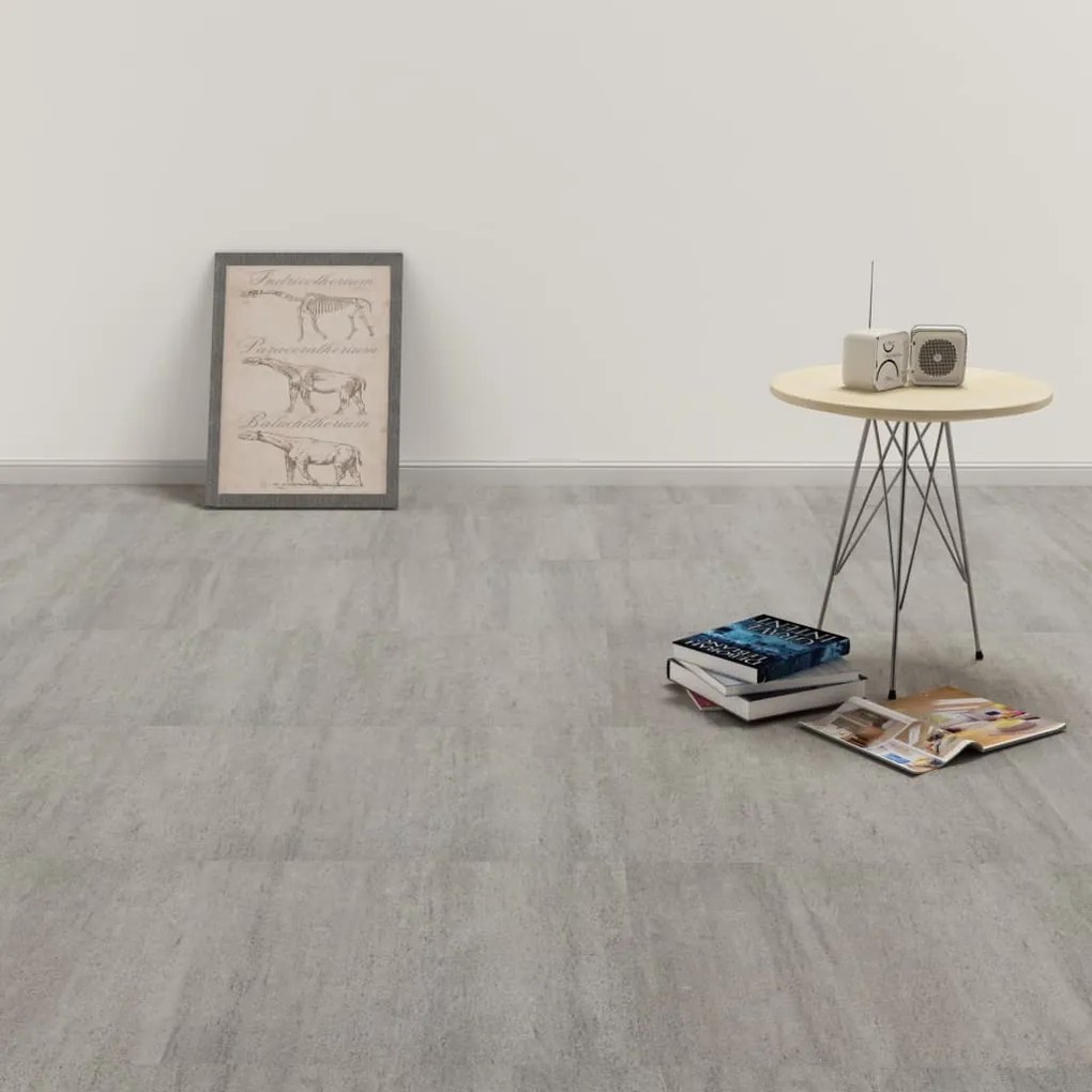 Listoni Pavimenti Adesivi 20 Pz İn Pvc 1,86 M² Grigio Granito /
