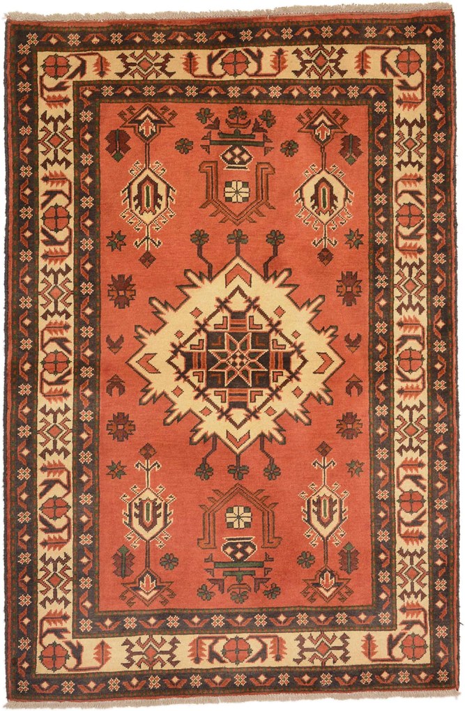 Afghan Tappeto 100x150 (Afghanistan) Annodato A Mano