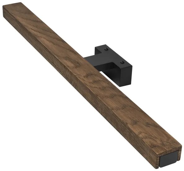 Brilagi-Illuminazione a LED per specchi da bagno WOODY MIRROR LED/12W/230V IP44 quercia/nero