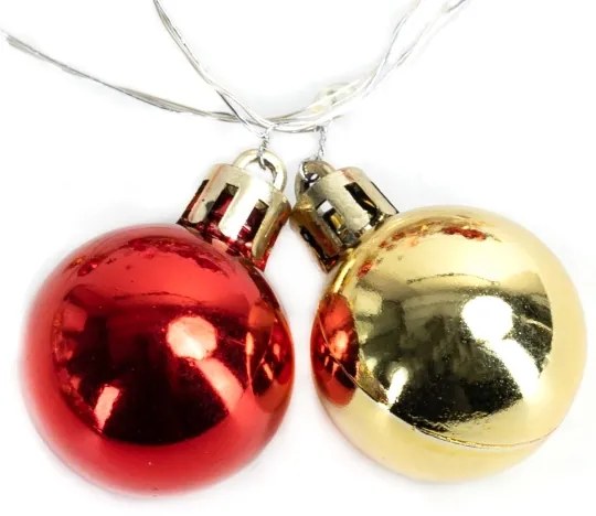 Aigostar - Catena luminosa LED natalizia 20xLED/3xAA 2m bianco caldo