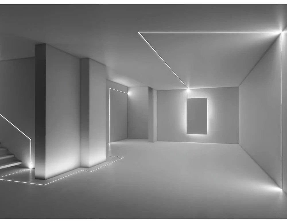 Striscia LED Professional 2835/140 - IP67 - 15W/m - 5m - 24V Colore Bianco Naturale 4.500K