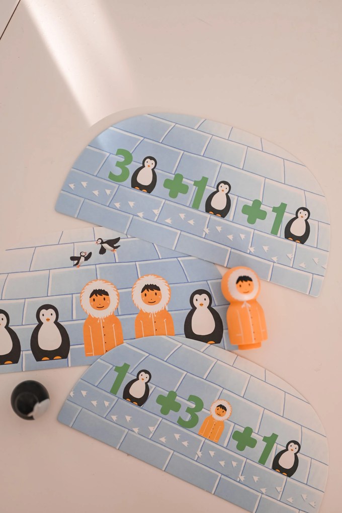 Contigloo - Addizione e sottrazione (cifre da 1 a 5)