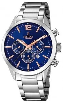 Orologio Uomo Festina F20343/9 Argentato