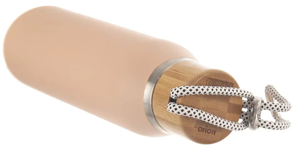 Borraccia termica beige in acciaio inox 600 ml Květ – Orion