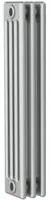Radiatore acqua calda in acciaio 4 colonne, 3 elementi interasse 81,3 cm, grigio