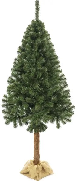 Albero di Natale su tronco 160 cm abete