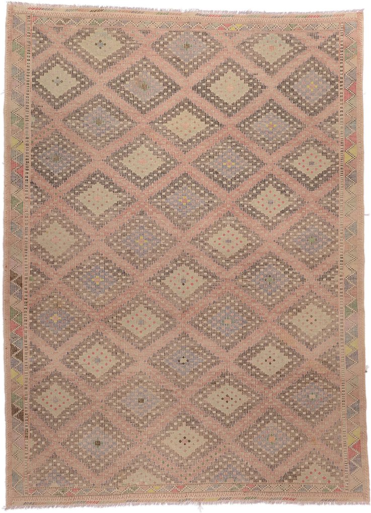 Kilim Tappeto orientale 200x270 (Tacchino) Tessuto A Mano