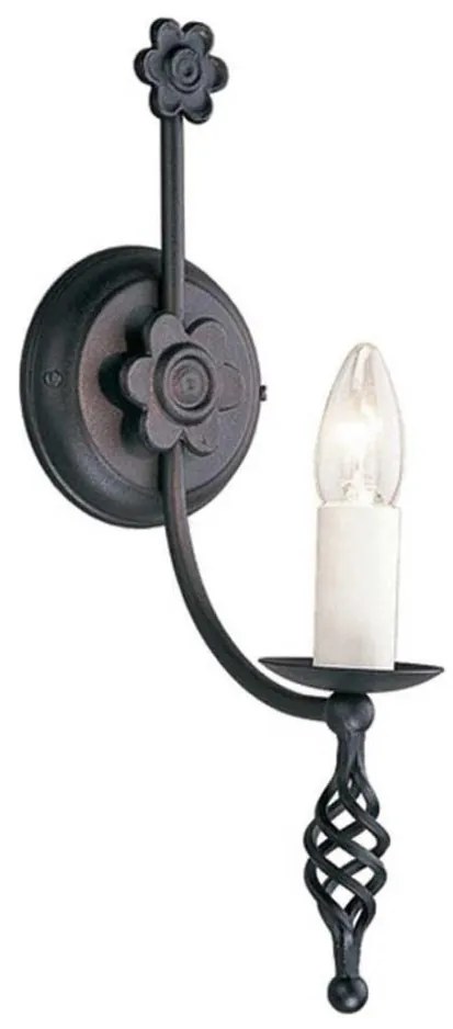 Elstead BY1-BLACK - Applique BELFRY 1xE14/60W/230V