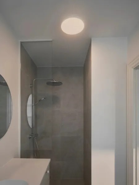 Nordlux - Plafoniera LED da bagno SERENOVA LED/10/15W/230V Ø 28 cm IP65 bianco