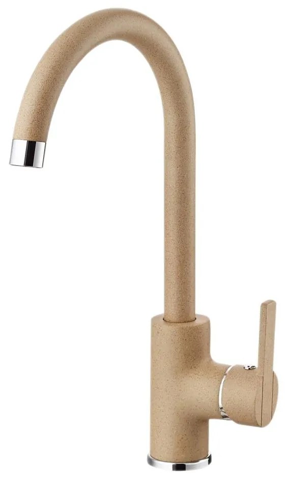 ALVEUS 1129054 - Rubinetto per lavello TONIA 34 cm granito/beige