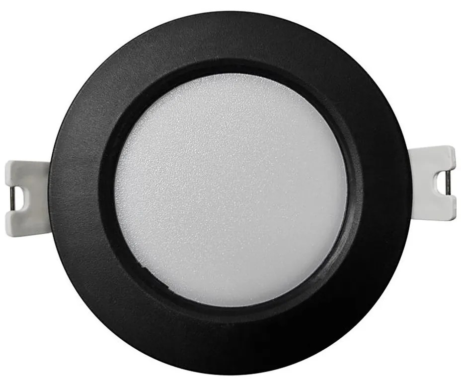 Lampada LED da incasso CIRCLE LED/3W/230V 4000K diametro 9 cm nero