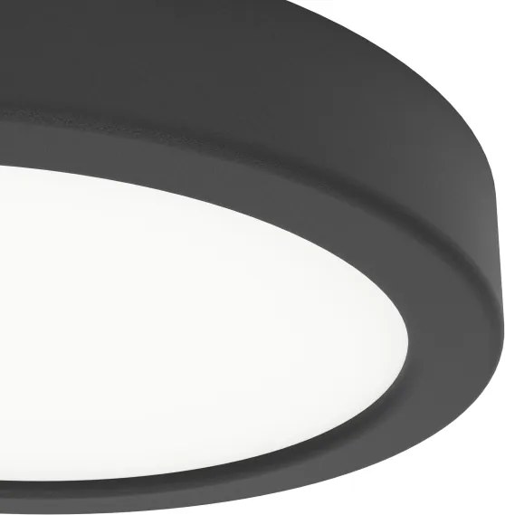 Eglo 901324 - Plafoniera da bagno LED FUEVA LED/7,5W/230V Ø16,6 cm IP44 nero