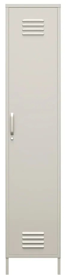 Armadio in metallo grigio chiaro 37x182 cm Bradford - Støraa