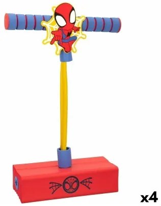 Pogo jumper Spider-Man 3D Rosso Per bambini (4 Unità)