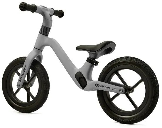 KINDERKRAFT - Bici a spinta XPLOIT Moonstone argento