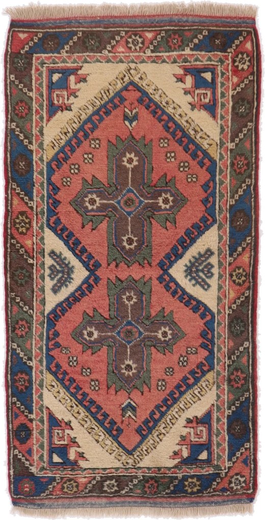 Kars Tappeto 70x140 (Iran) Annodato A Mano