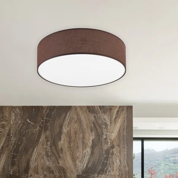 Brilagi - Plafoniera LED SIRIJA LED/24W/230V diametro 45 cm marrone