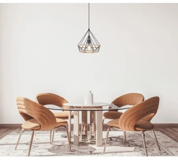 Globo 69029 - Lampadario a sospensione con filo ULLEU 1xE27/60W/230V