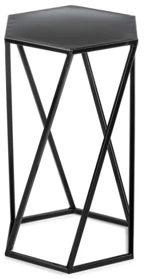 Portafiori 40x24 cm nero