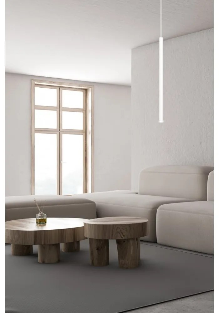 Lampada a Sospensione SELTER 1 BLACK, WHITE e GOLD Colore del corpo Bianco