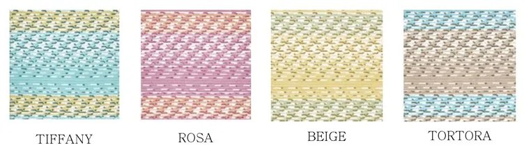 Copriletto Estivo in Puro Cotone Varie Dimensioni Millerighe  Colore Tortora, Dimensioni e Misure Singolo