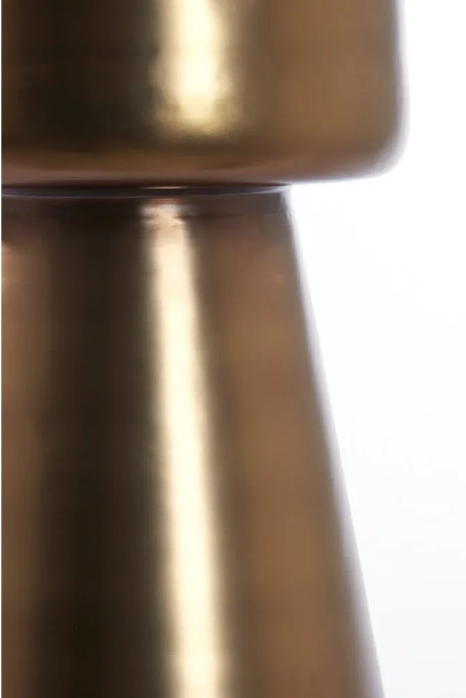 Tavolino rotondo in metallo ø 29 cm Dakwa - Light &amp; Living