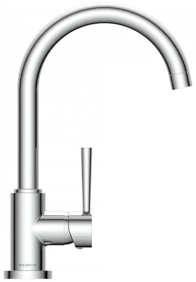 Schütte 79119 - Miscelatore per lavello CORNWALL cromato lucido