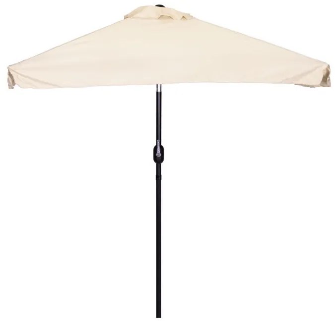 Ombrellone da giardino beige 200 x 140 cm