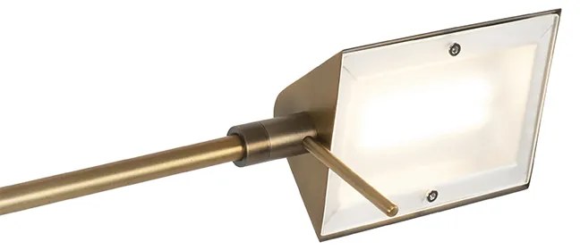 Lampada da terra di design in bronzo con LED e dimmer touch - Notia